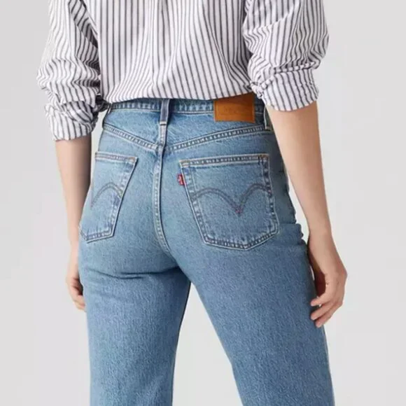 Levi's Ribcage Bell Jeans - Picture 4 of 8